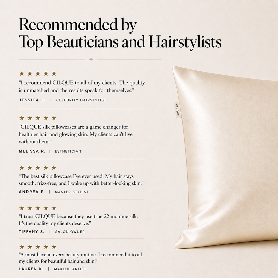 CILQUE Silk Pillowcase testimonials