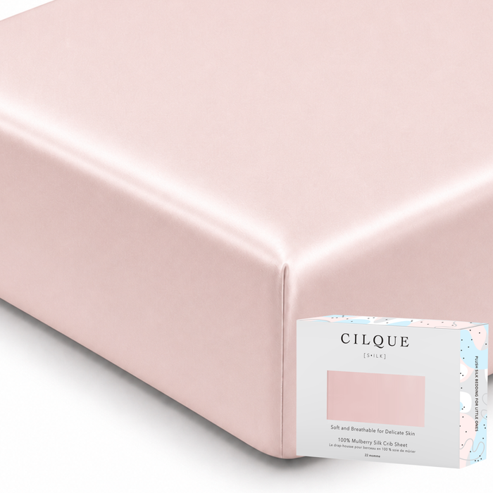 Plush Silk Crib Sheet