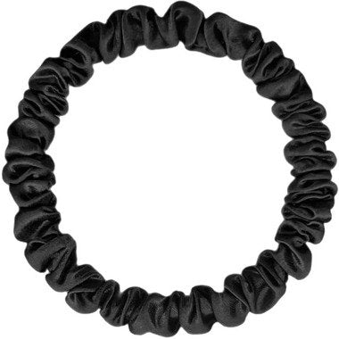 Black Skinnie Silk Scrunchie: Free Gift