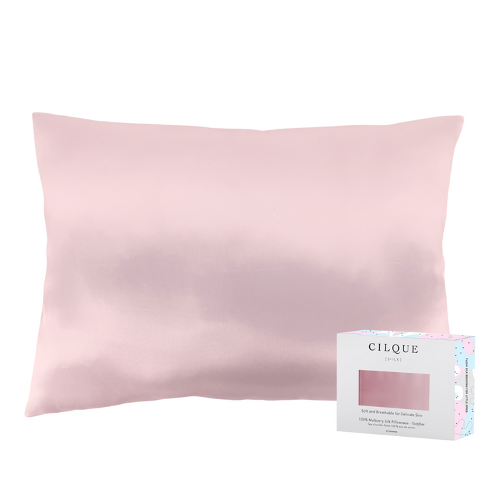 PLUSH SILK STANDARD PILLOWCASE - BLUSH